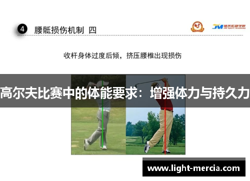高尔夫比赛中的体能要求：增强体力与持久力